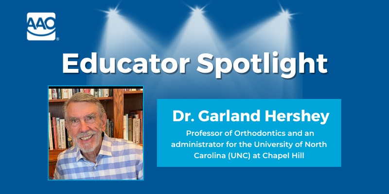 SOE Educator Spotlight, Dr. Garland Hershey
